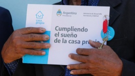 El Presidente entregó la vivienda 70 mil: "Las familias encuentran un futuro de dignidad"
