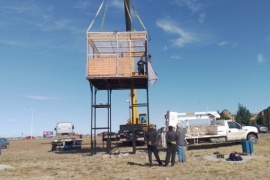 Comienzan las obras de armado del Paseo Navideño