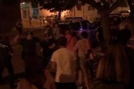 Fiesta de egresados terminó a las piñas