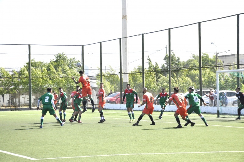 En el segundo tiempo el Albiverde jugó un poco mejor.