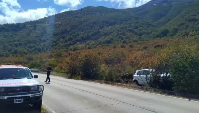 Chocaron con una liebre y terminaron despistando 