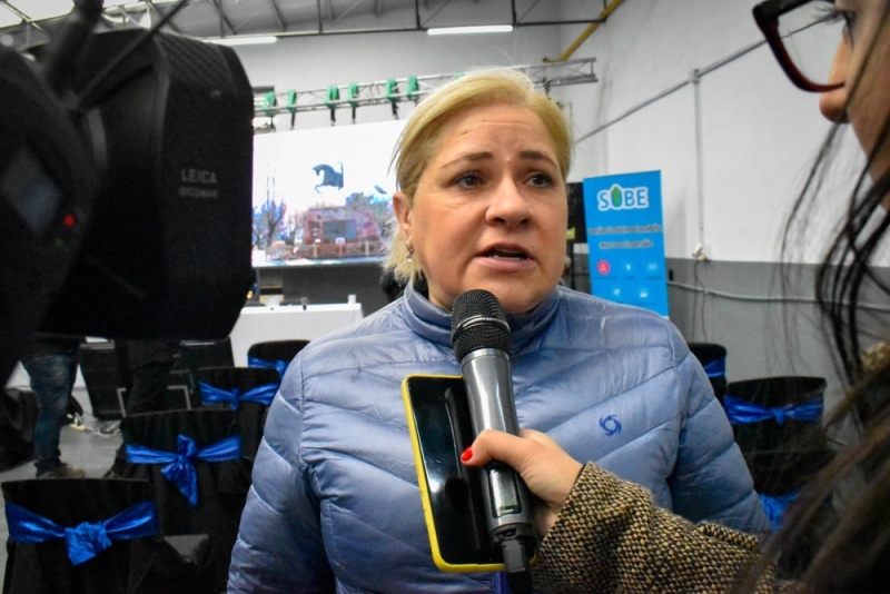 Secretaria de Salud Pública de la Municipalidad de Río Gallegos, doctora Marcela González