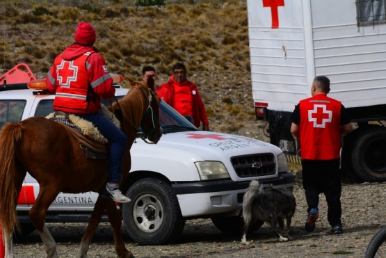 Importante aporte de la Cruz Roja en el operativo de la Peregrinación. 