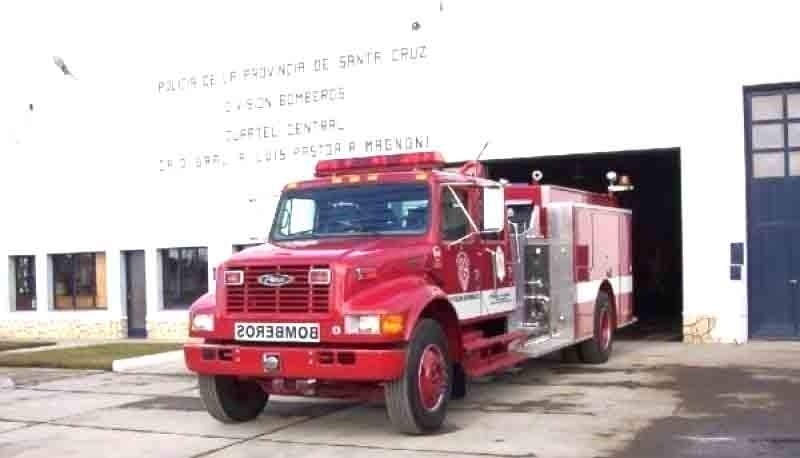 Prendieron fuego el Centro de Residentes de Pico Truncado  