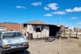 Perdió todo tras incendio