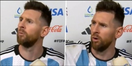 “¿Qué mirás, bobo?”, el nuevo hit de un cuartetero cordobés inspirado en la frase viral de Lionel Messi