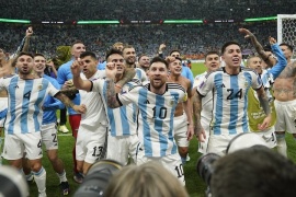 El único cambio en la indumentaria de Argentina para enfrentar a Croacia