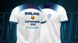 Un empresario inglés compró 18.000 camisetas con la inscripción "Inglaterra campeón"