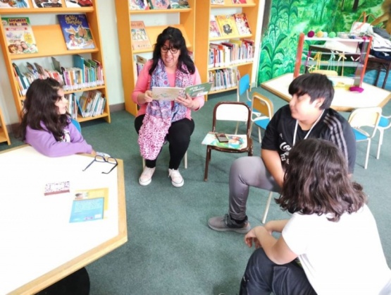 Hubo talleres de mediación lectora. 