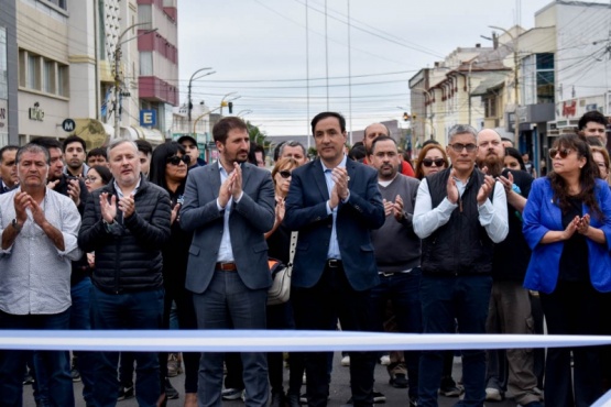 La ceremonia formal de inauguración del Paseo 137  se realizó este viernes.  