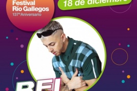 Rei cerrará a pura música el Festival de Río Gallegos