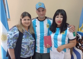 San Julián: Argentina ganó el Mundial y se casaron por una promesa