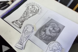 Los riogalleguenses se suman a los tatuajes de la Selección Argentina