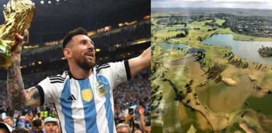 Canchas de tenis y fútbol, un bosque que atraviesa un río y una laguna: cuánto cuesta vivir en el mismo Country que Lionel Messi