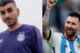 Ángel Correa reveló el nombre de su hija y causó furor con el guiño para Lionel Messi