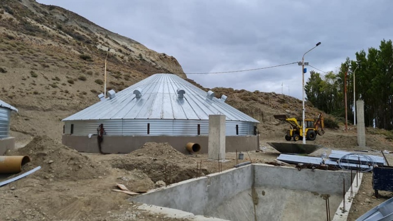 Instalación silos Punta Quilla 