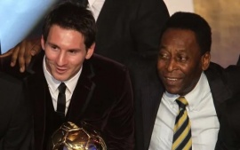 El mensaje de Lionel Messi a Pelé: "Descansá en paz"