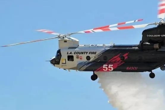 Nación alquiló un helicóptero para posibles incendios forestales en la Patagonia