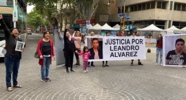 Persiste el pedido de justicia por Leandro Álvarez