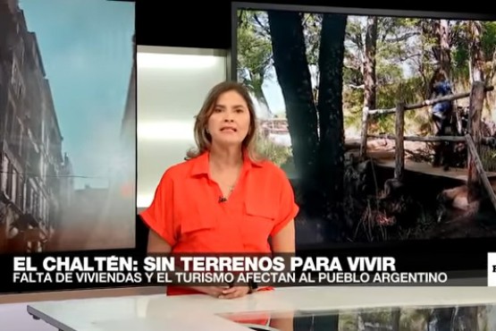 La problemática habitacional de El Chaltén llegó a la televisión francesa