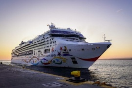 Nueva visita del Norwegian Star a Puerto Madryn
