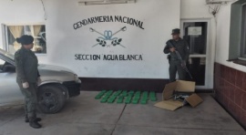 Detienen a un ciudadano que transportaba 30 kilos de cocaína