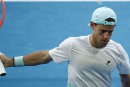 Diego Schwartzman, afuera del Abierto de Australia