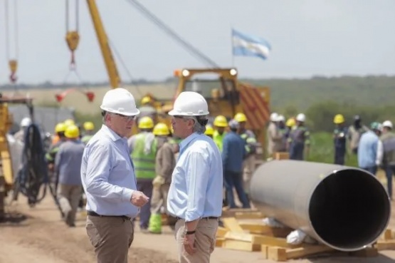 Alberto Fernández aseguró que el gasoducto Néstor Kirchner llevará a la soberanía energética