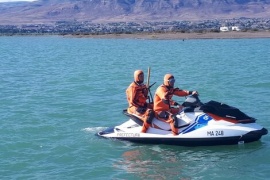 Continúa la búsqueda del kayakista desaparecido en el Lago Argentino