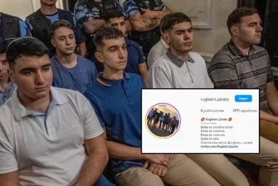 Así se quisieron defender los rugbiers desde la cárcel con cuentas falsas en Instagram