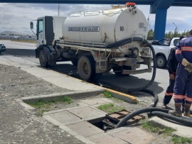 Renovarán estación de bombeo y piden cuidar el agua en un sector de Río Gallegos