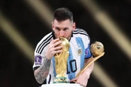 Messi habló por primera vez tras ser campeón del mundo: "Cuando vi la copa no podía no ir a besarla"