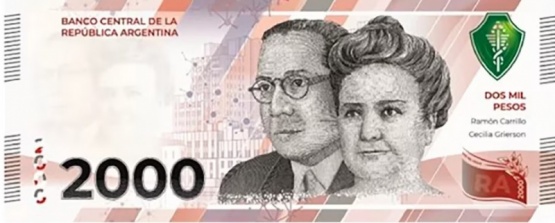 Así será el nuevo billete de 2.000 pesos que anunció el Banco Central