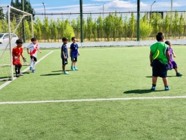 Deben ir a competir a un torneo de Baby Fútbol pero no tienen transporte