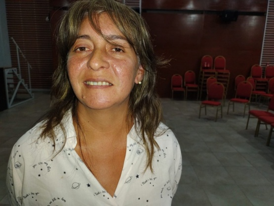 Norma Andrea Saldivia, concejala de Puerto Santa Cruz. 