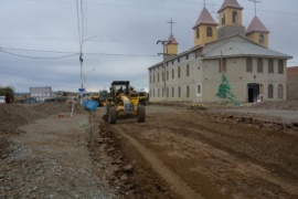 Avanzan las obras de pavimentación en el Barrio San Benito