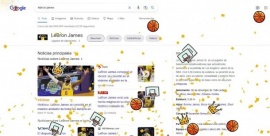 Google celebra el récord de LeBron James