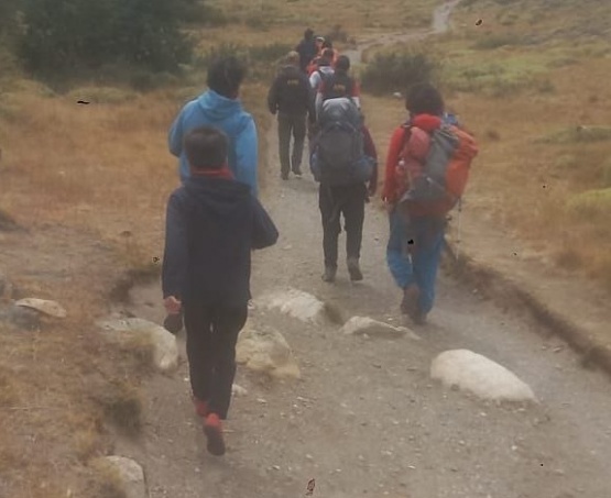 Bomberos rescatan a un turista