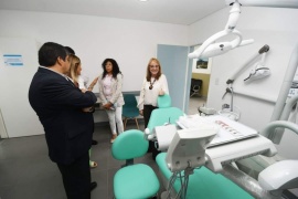 Alicia Kirchner recorrió el nuevo anexo del Hospital Regional Río Gallegos