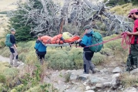 Varios turistas fueron rescatados en El Chaltén durante enero