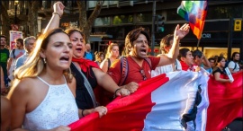 El gobierno de Perú cree que lo peor de las protestas "ya pasó" .