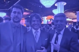 La imagen de Ricardo Darín y Tom Cruise en la previa de los Oscar