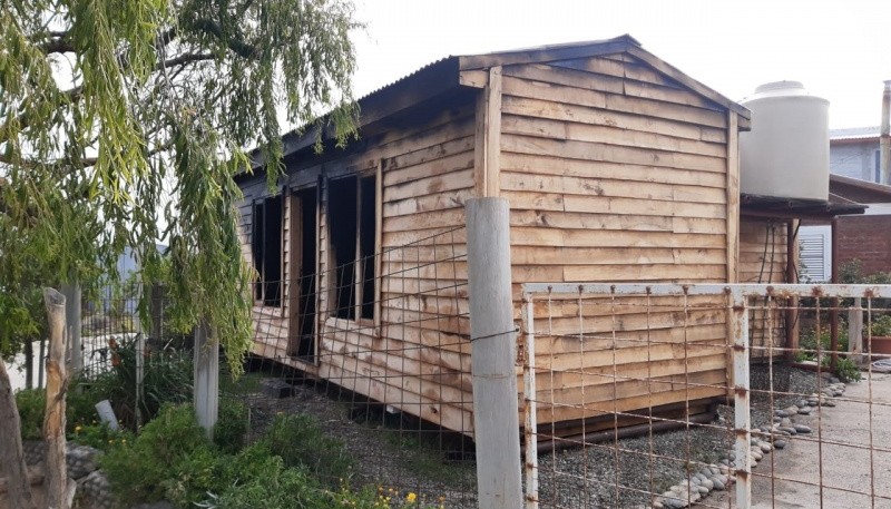 Incendio consumió una vivienda 