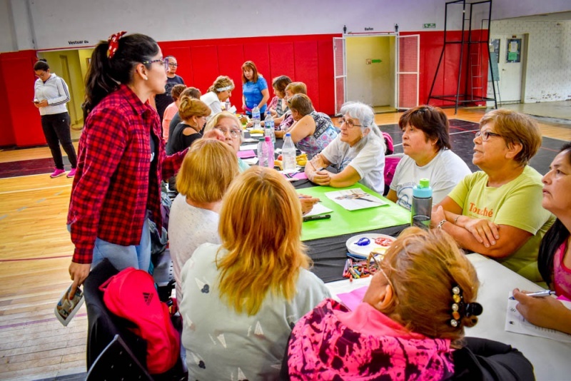 Actividad de la Colonia de vacaciones de Adultos.  