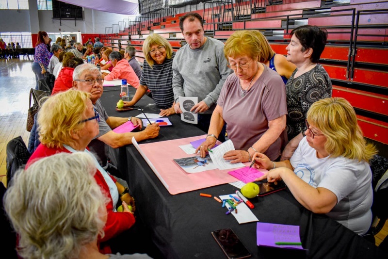 Actividad de la Colonia de vacaciones de Adultos.  