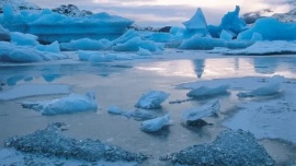 La extensión del hielo marino de la Antártida alcanzó mínimos históricos, según científicos