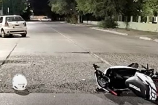 Un motociclista hospitalizado tras choque