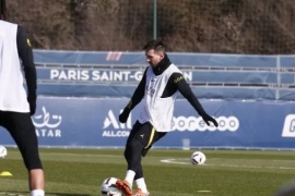 En medio de la amenaza narco, Lionel Messi se entrena en París