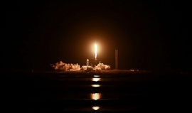 Misión de SpaceX despega hacia la Estación Espacial Internacional