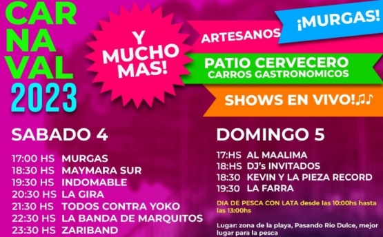 Río Gallegos festejará el carnaval 2023